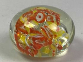 GROUP OF PAPERWEIGHTS, VARIOUS DESIGNS