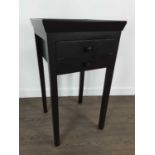 PAIR OF MODERN BEDSIDE TABLES,