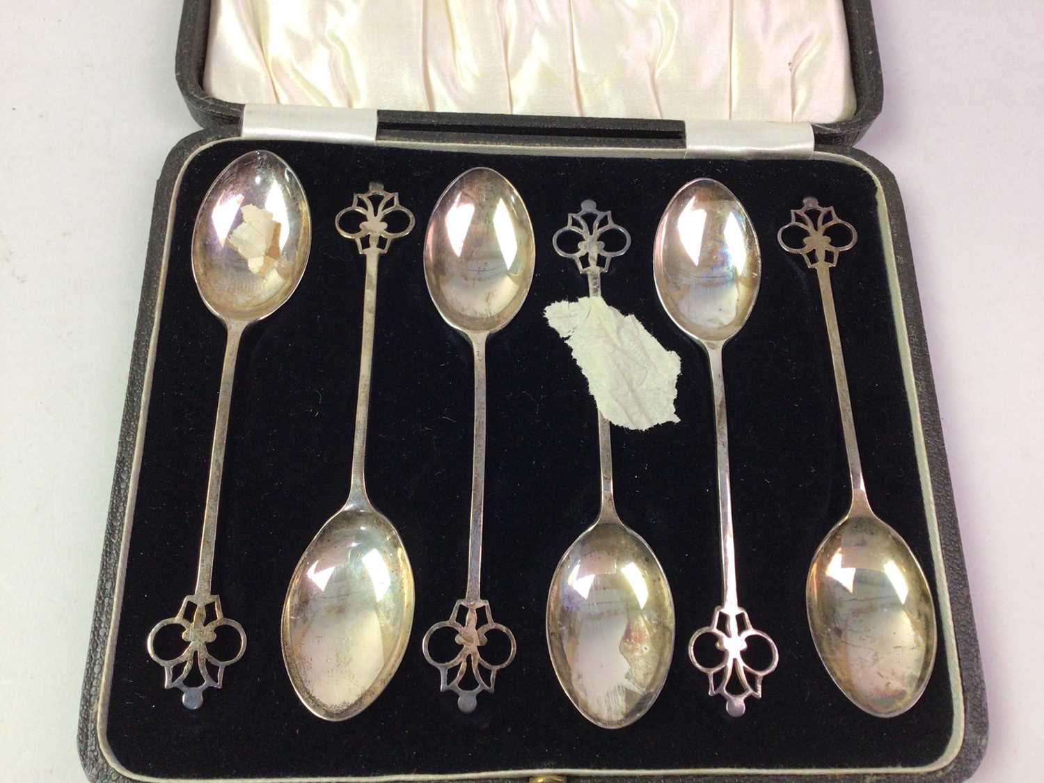 GROUP OF SILVER TEA SPOONS, DOCKER & BURN LTD - Image 2 of 2