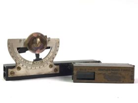 STANLEY INCLINOMETER, ALONG WITH A SIMPLEX RANGEFINDER MK II