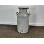 VINTAGE MILK CHURN, STAMPED EAST KILBRIDE DAIRY FARMERS LTD