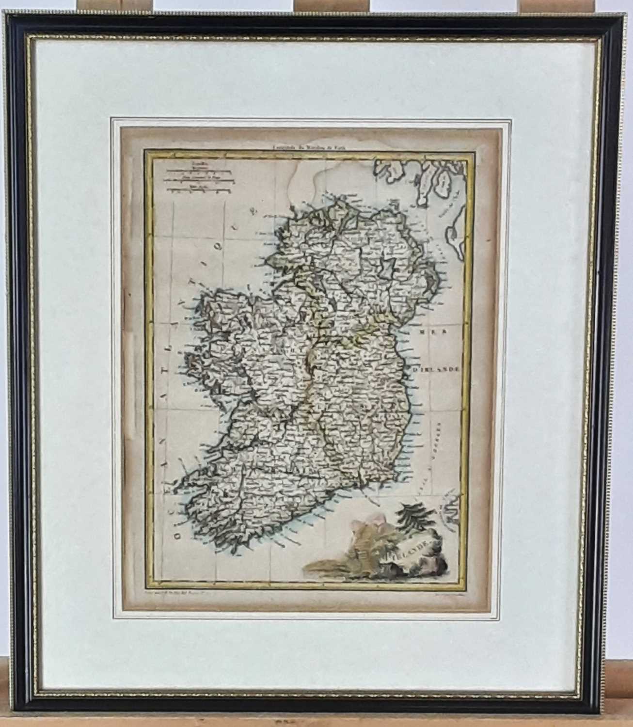 THREE MAPS OF THE BRITISH ISLES, AND TWO OTHER PRINTS - Image 2 of 5