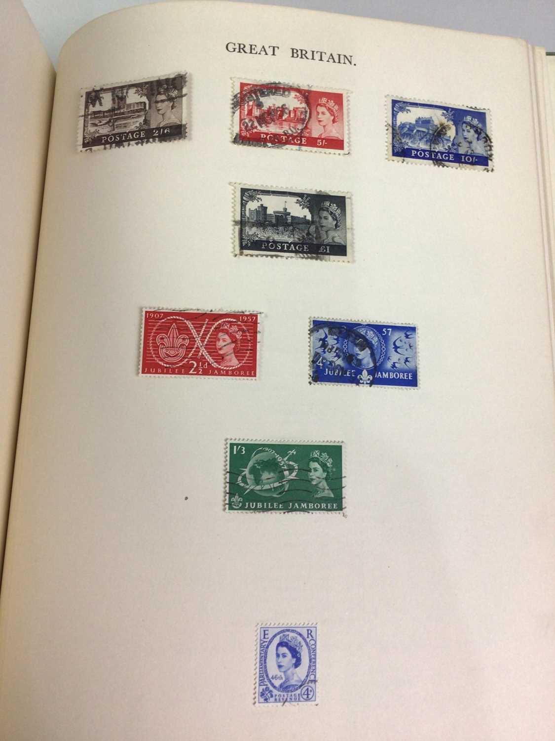 GROUP OF STAMPS, GREAT BRITAIN AND WORLDWIDE, INCLUDING A PENNY RED AND A PENNY BLACK - Image 3 of 6