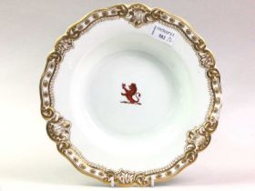 TWO DECORATIVE PLATES, ALONG WITH ANOTHER PLATE