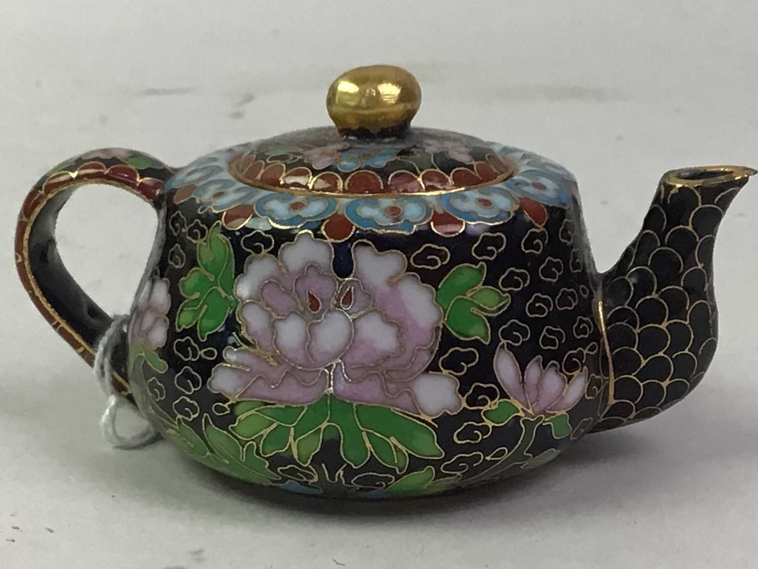 TWO CHINESE MINIATURE TEAPOTS, EARLY 20TH CENTURY - Image 2 of 2