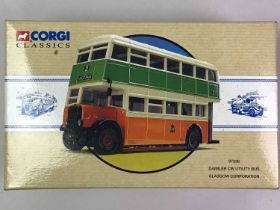 COLLECTION OF DIECAST BUSES,