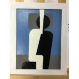 SCOTTISH SCHOOL, TWO ABSTRACT PICTURES
