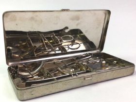 TWO CASED SURGICAL INSTRUMENT SETS, EARLY 20TH CENTURY