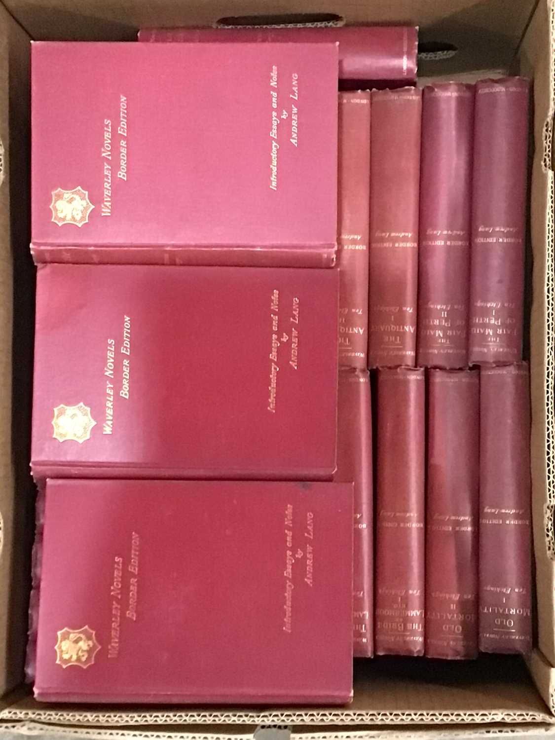 SET OF SIR WALTER SCOTT WAVERLEY VOLUMES, - Image 3 of 3