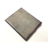 SILVER CIGARETTE CASE,