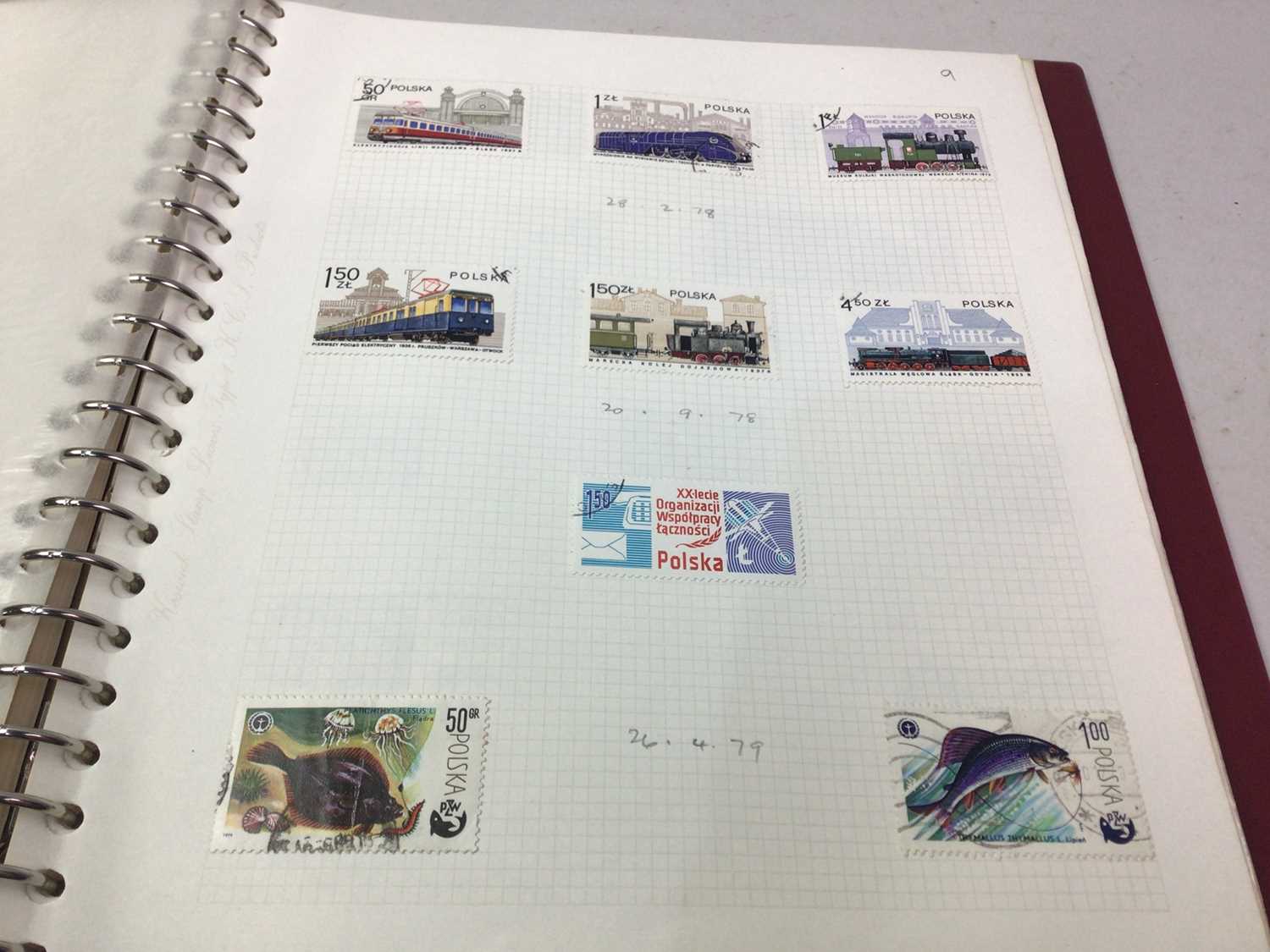 COLLECTION OF WORLD STAMPS, - Image 6 of 8