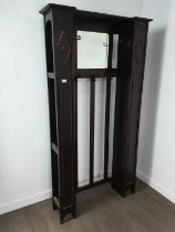 OAK HALLSTAND,