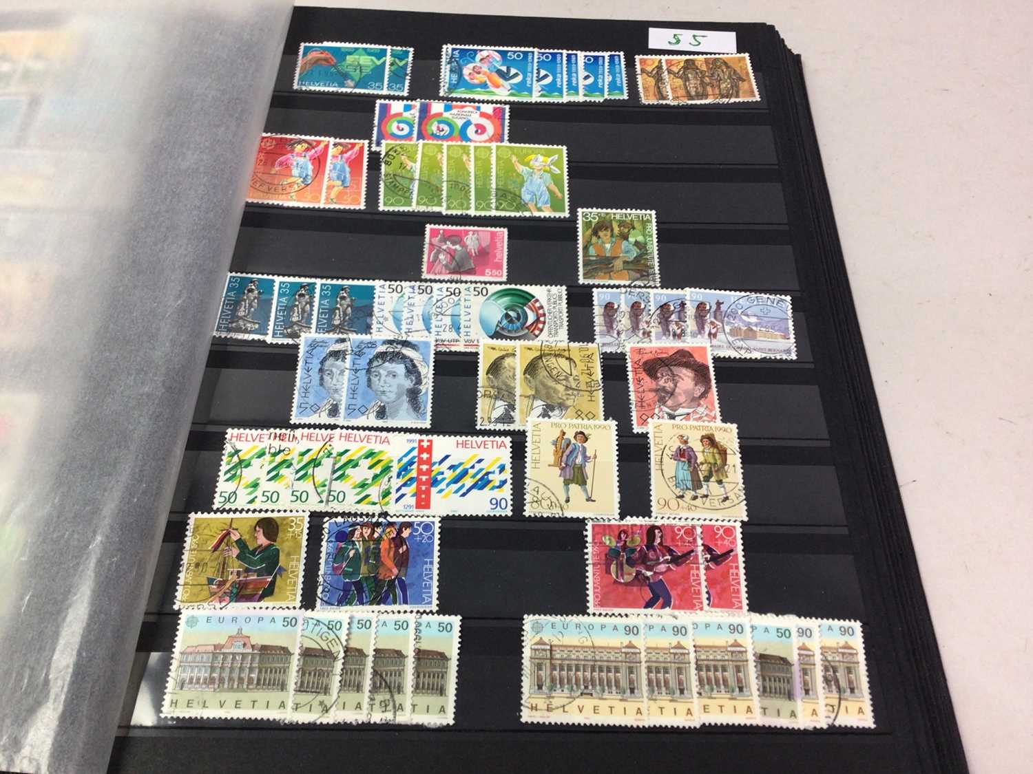 ALBUM OF SWISS STAMPS, - Image 4 of 5