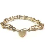 LADY'S BRACELET, AND A GOLD CHAIN