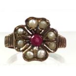 DAISY CLUSTER RING,