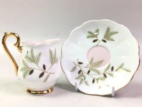 ROYAL ALBERT TEA AND COFFEE SERVICE, BRAEMAR PATTERN