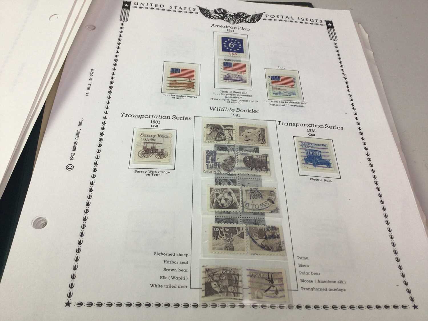 GROUP OF STAMPS, - Image 7 of 7