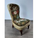 VICTORIAN GOSSIP CHAIR,