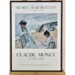 GROUP OF THREE CLAUDE MONET EXHIBITION POSTERS,