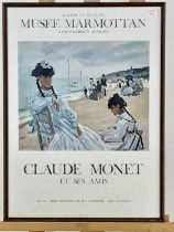 GROUP OF THREE CLAUDE MONET EXHIBITION POSTERS,