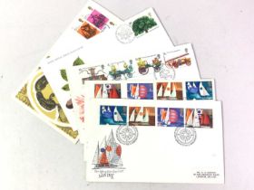 GROUP OF FIRST DAY COVERS, 1970-1990S