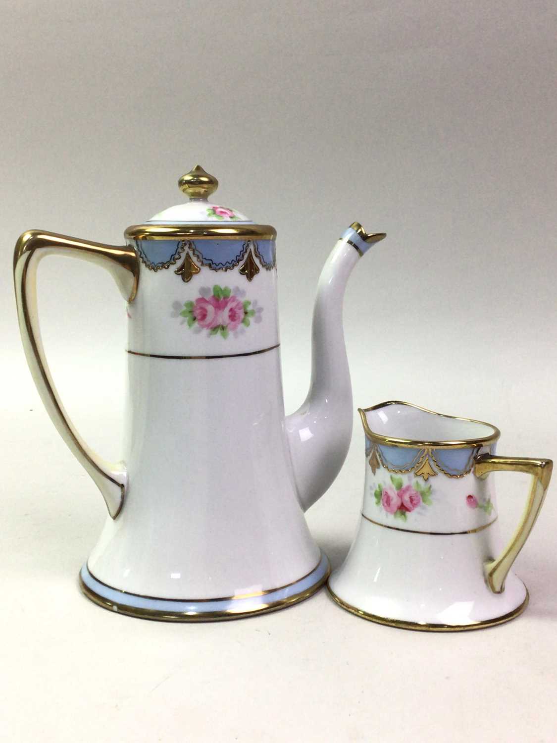 NORITAKE PART COFFEE SERVICE,