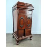 MAHOGANY GRAMOPHONE CABINET,