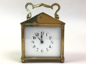 GROUP OF TWO CLOCKS,