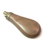 SMALL POWDER FLASK, AND OTHER ITEMS