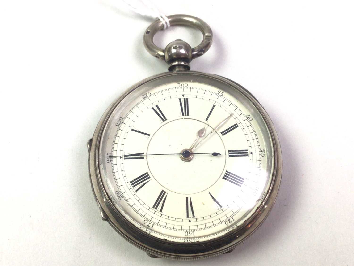 SILVER POCKET WATCH,