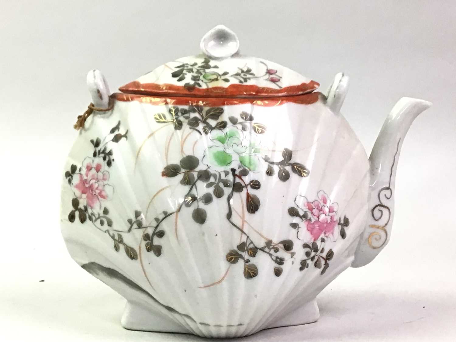 JAPANESE KUTANI TEAPOT, AND OTHER CERAMICS