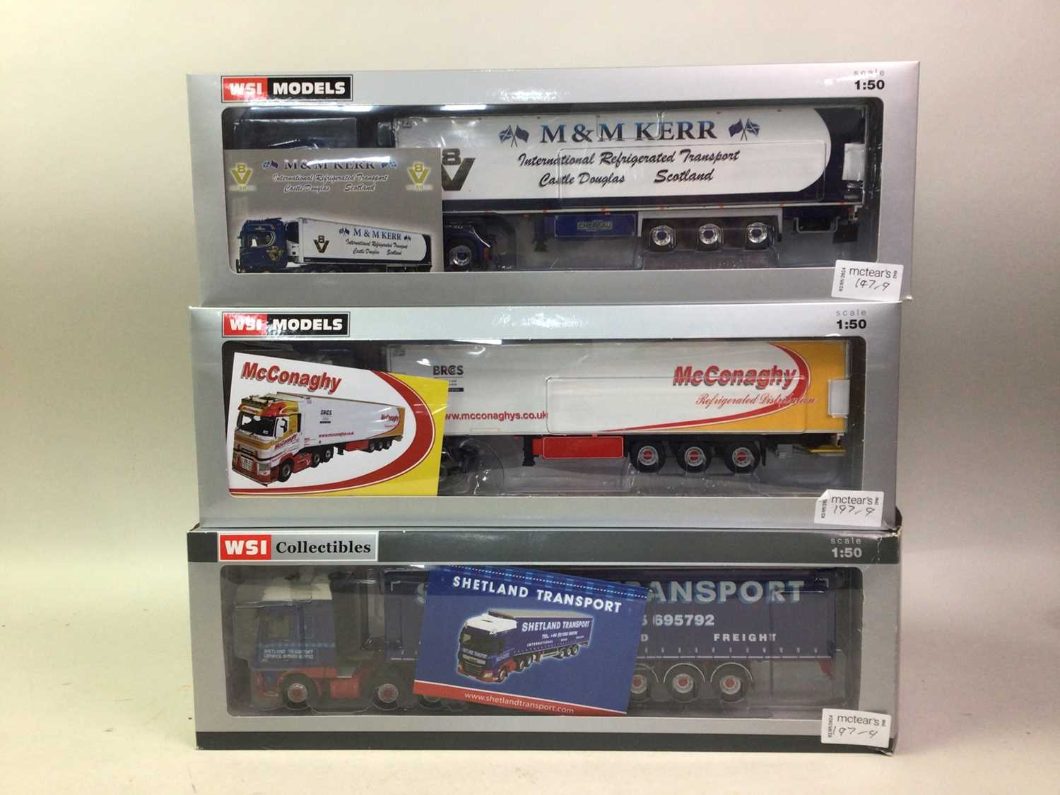 GROUP OF WSI MODELS DIECAST LORRIES, 1:50 SCALE - Image 2 of 4