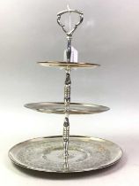 COLLECTION OF SILVER PLATE,
