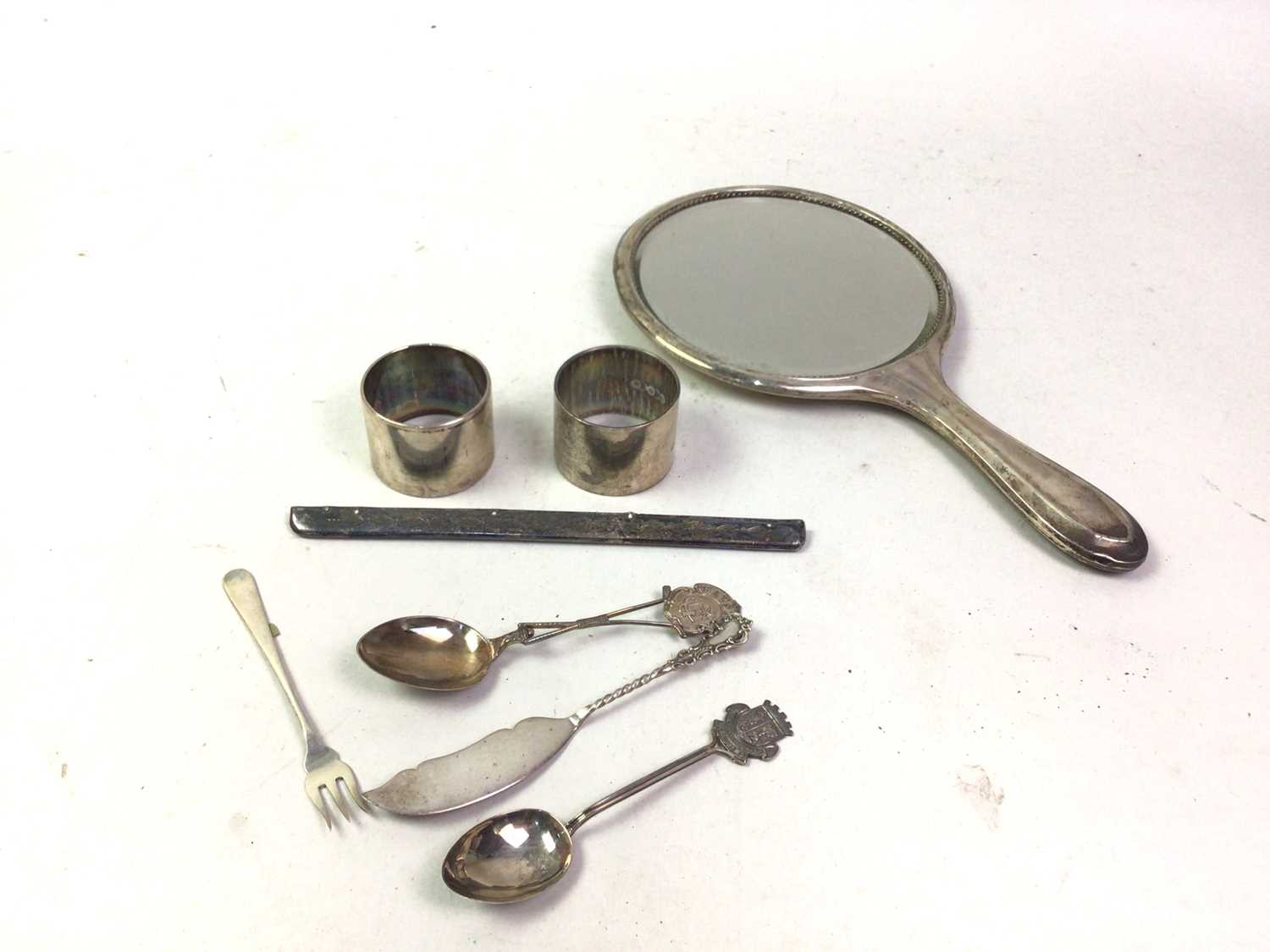 COLLECTION OF SILVER ITEMS, VARIOUS MAKERS - Image 2 of 2