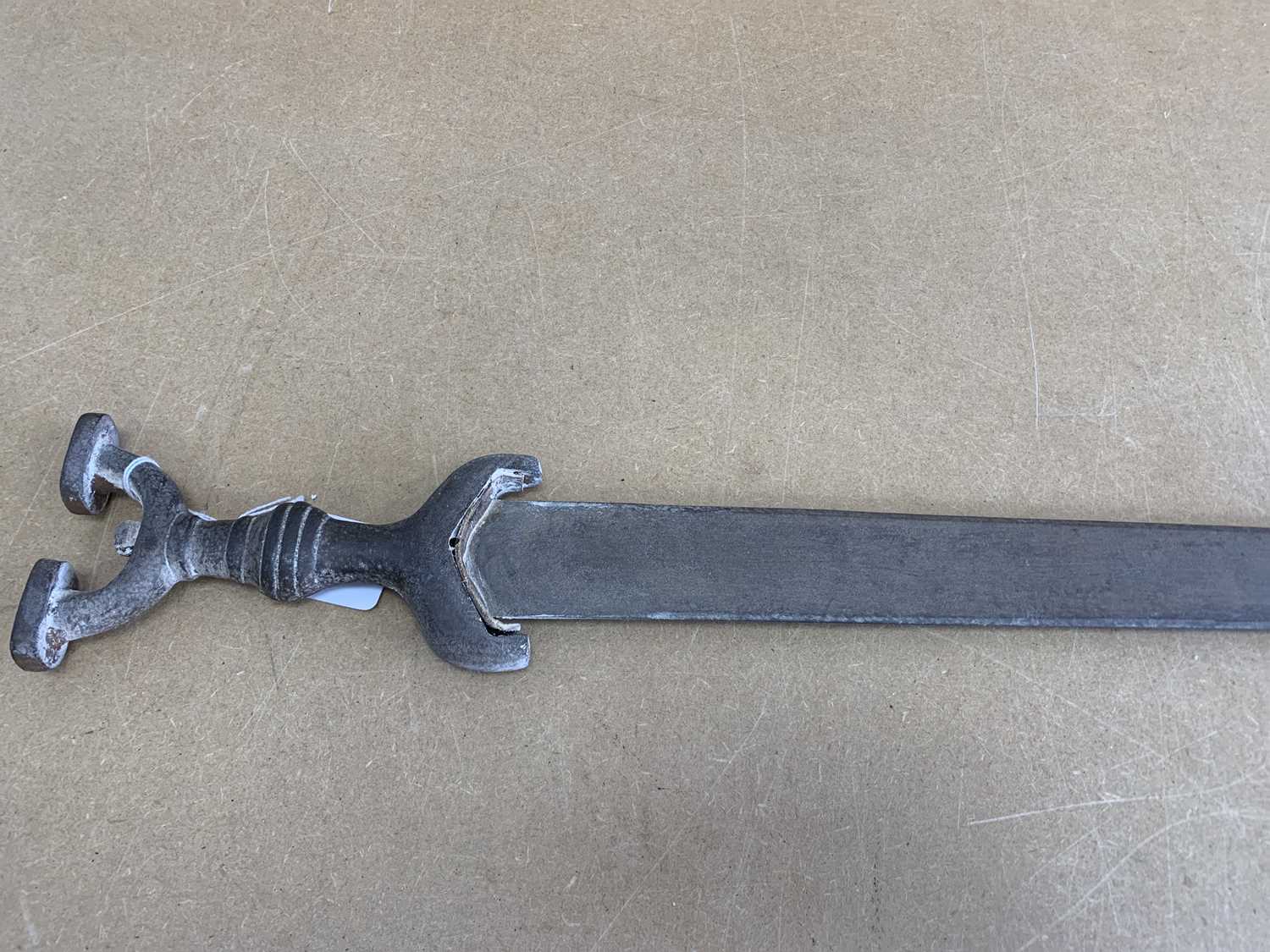SCOTTISH BASKET HILT SWORD, ALONG WITH FURTHER WEAPONRY - Image 4 of 10