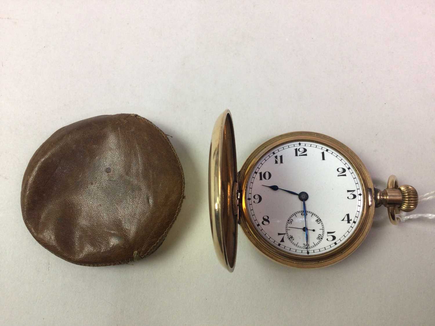 LATE VICTORIAN TOP WIND POCKET WATCH, - Image 2 of 2