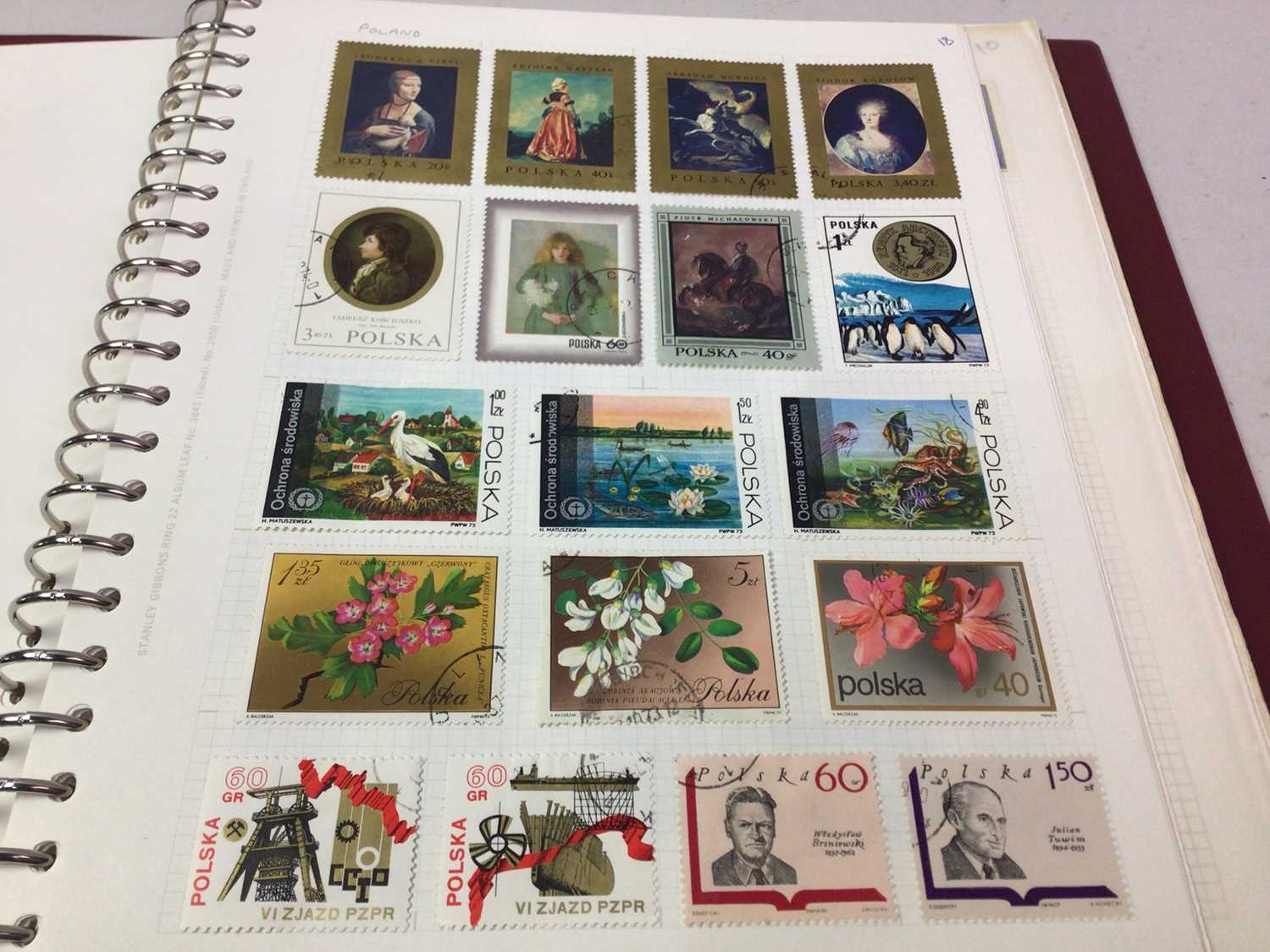 COLLECTION OF WORLD STAMPS, - Image 5 of 8