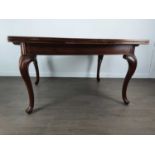 WALNUT DINING ROOM SUITE,