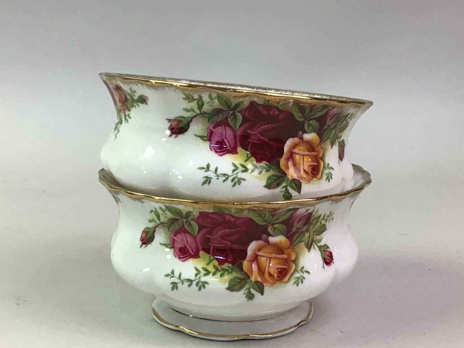 ROYAL ALBERT PART TEA SERVICE, OLD COUNTRY ROSES PATTERN - Bild 3 aus 4