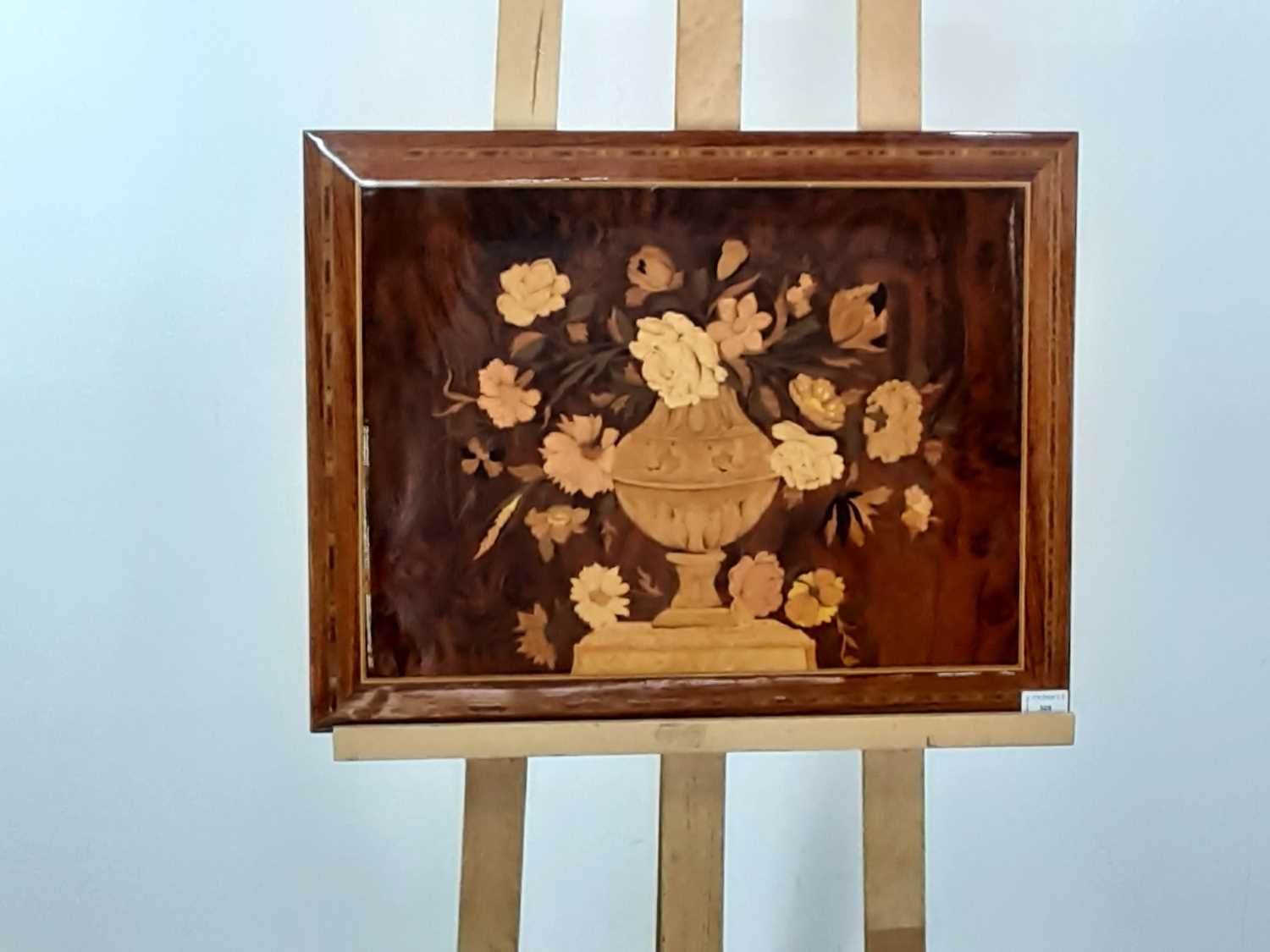 ITALIAN MARQUETRY PANEL, LATE 20TH CENTURY