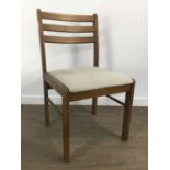 SET OF FOUR DINING CHAIRS,