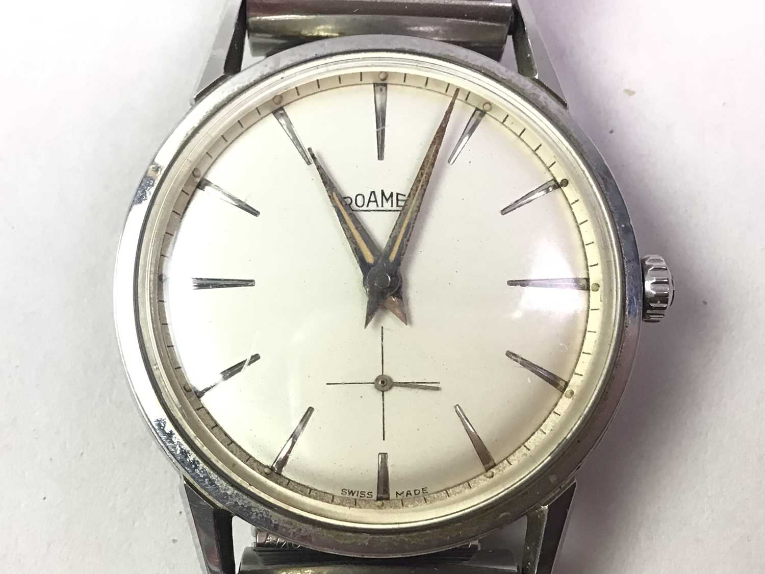 GENTLEMAN'S ROAMER WRIST WATCH, AND OTHERS