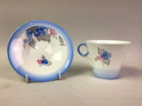 SHELLEY PART TEA AND COFFEE SERVICE, PHLOX PATTERN