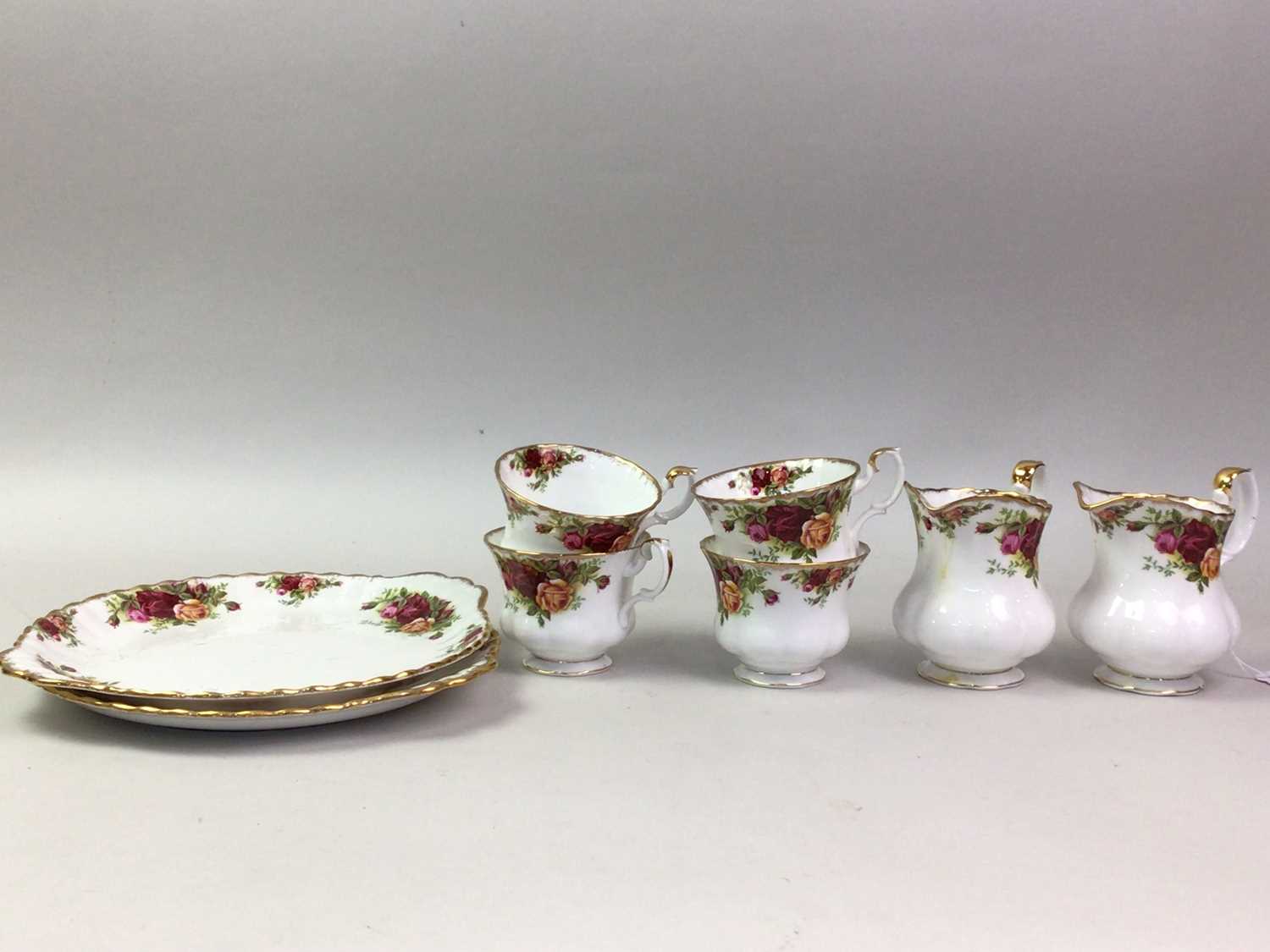 ROYAL ALBERT PART TEA SERVICE, OLD COUNTRY ROSES PATTERN - Image 4 of 4