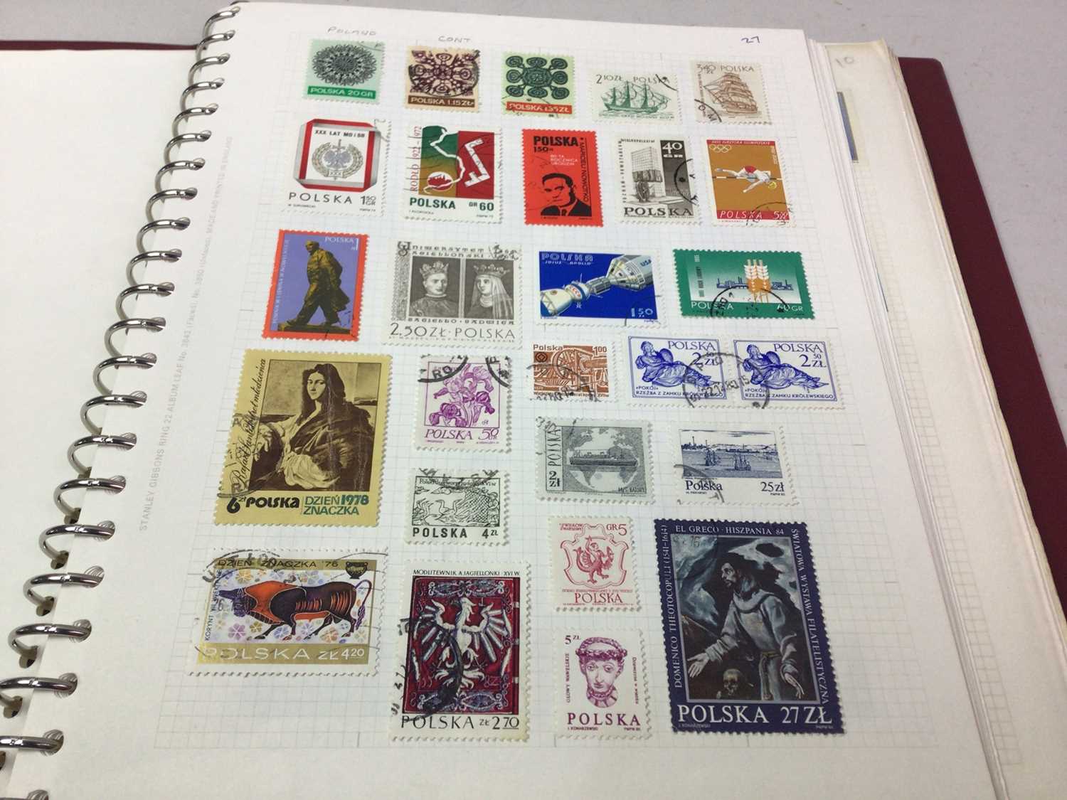 COLLECTION OF WORLD STAMPS, - Image 2 of 8