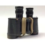 PAIR OF TYLOR HOBSON 1943 MILITARY BINOCULARS, AND OTHER ITEMS