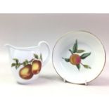 GROUP OF ROYAL WORCESTER EVESHAM CERAMICS,