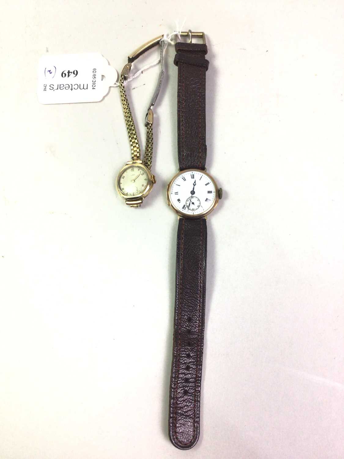 TWO LADY'S WRIST WATCHES, - Image 2 of 2