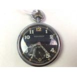 JAEGER LE COULTRE MILITARY POCKET WATCH,