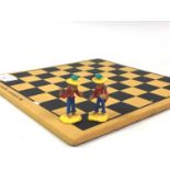 NOVELTY FIGURAL CHESS SET,